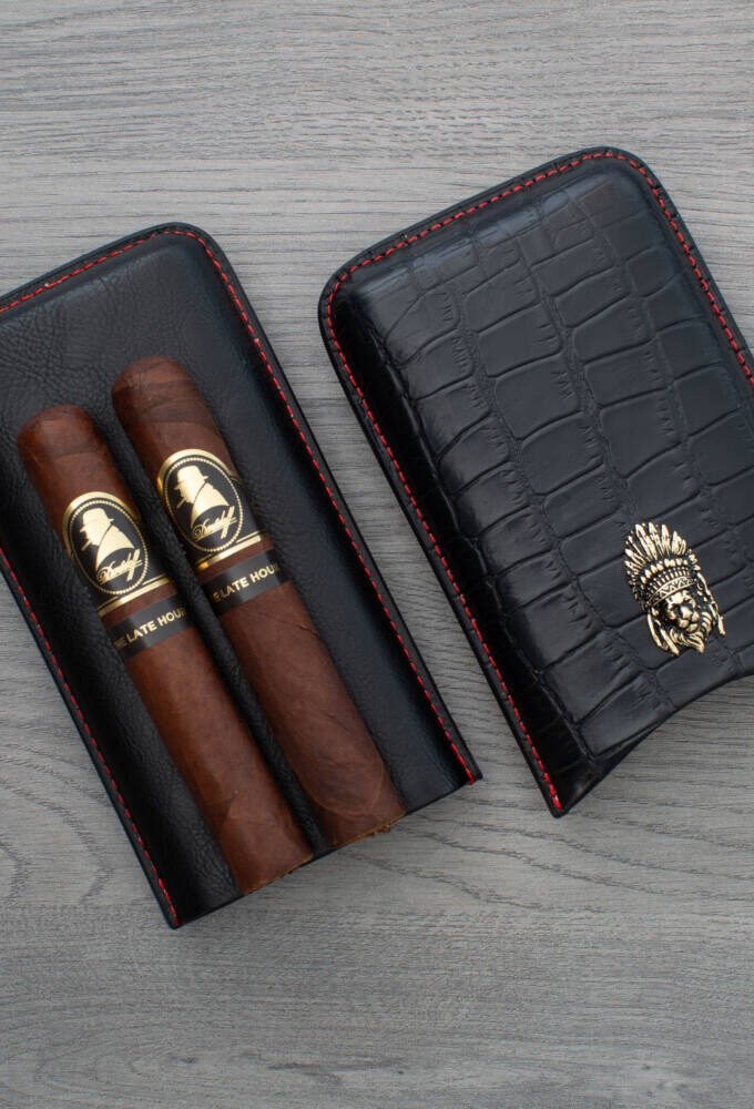 Lubinski Leather Cigar Case