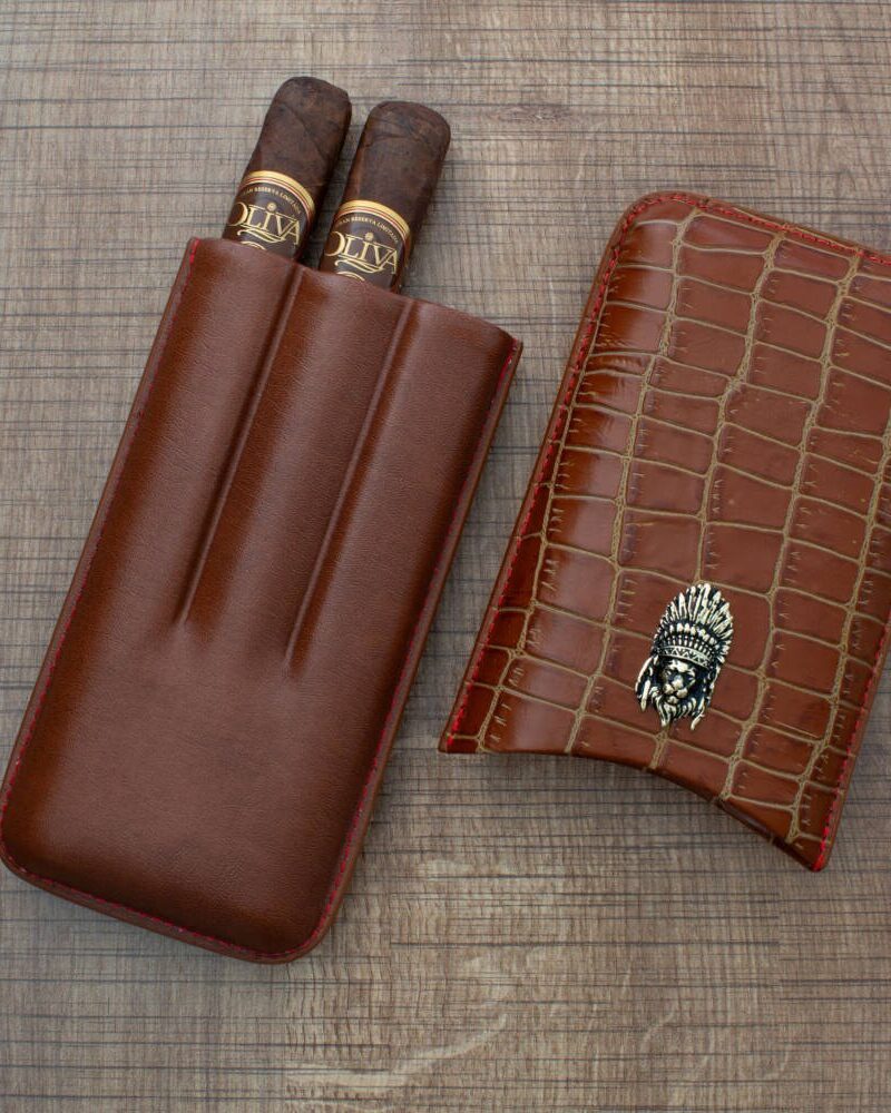 Lubinski Leather Cigar Case