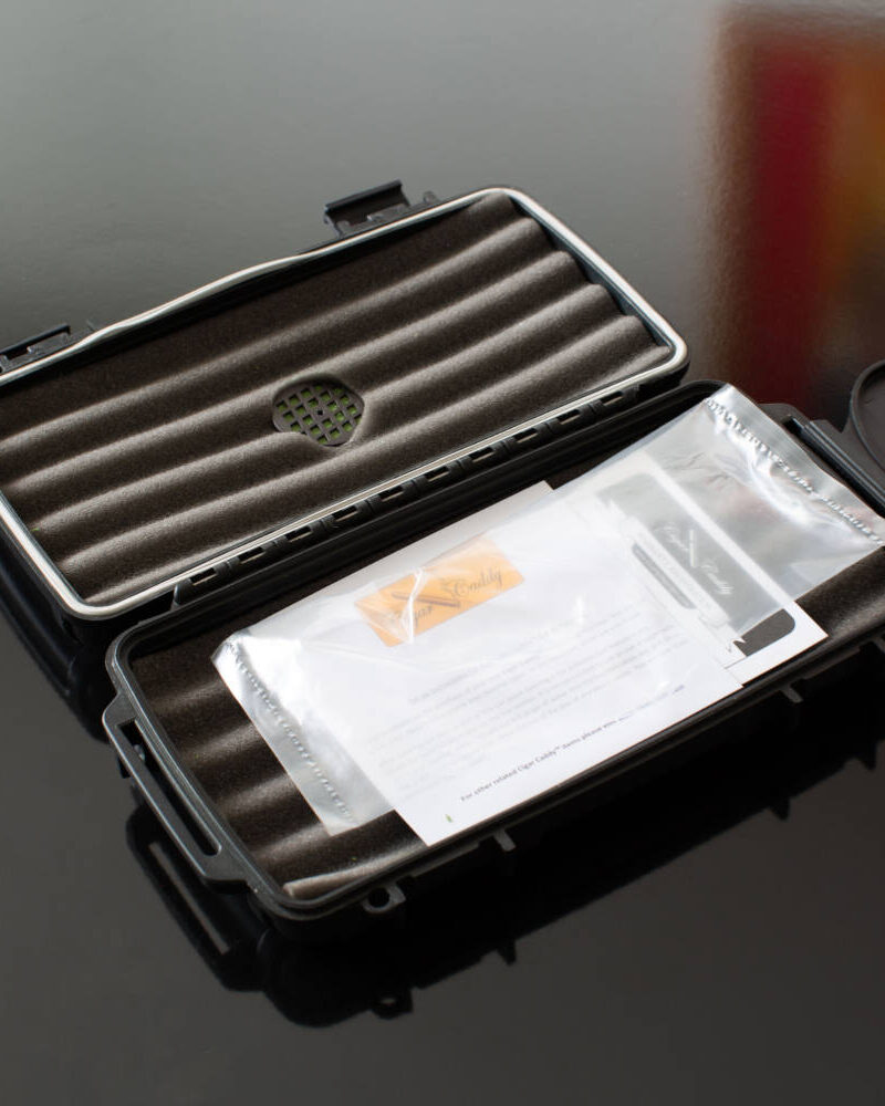 Cigar Caddy Cuban Flag