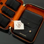 Black and Orange Cigar Case