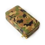 Leather Case Travel Humidor Camouflage Finish
