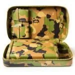 Leather Case Travel Humidor Camouflage Finish