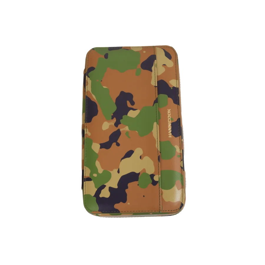 Leather Case Travel Humidor Camouflage Finish
