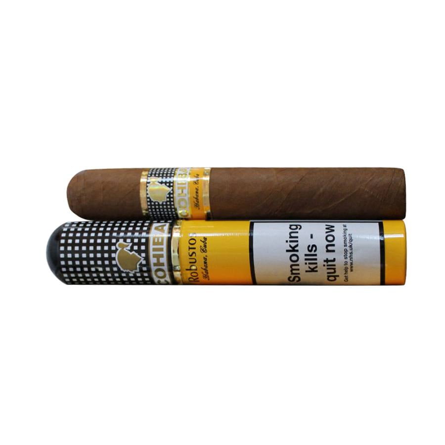 Cohiba Robustos Tubed Cigars Pack of 3