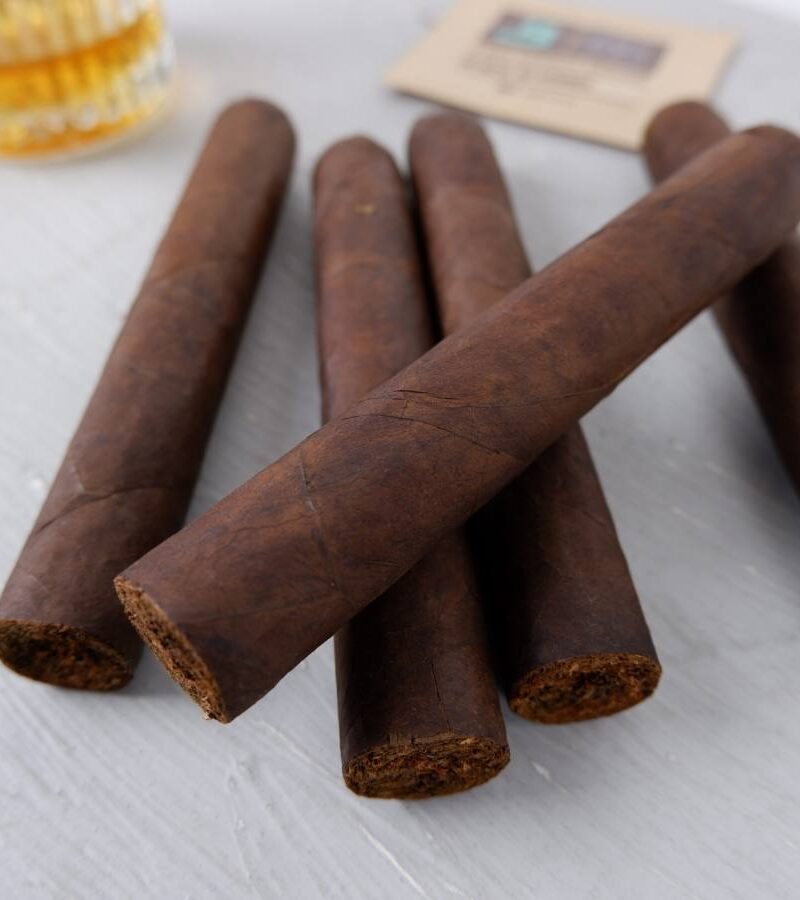Custom Rolled Nicaraguan Maduro Cigars 5 Pack