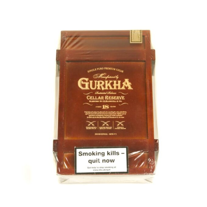 Gurkha Cellar Reserve Edition Especial Solara 18 Year Cigar