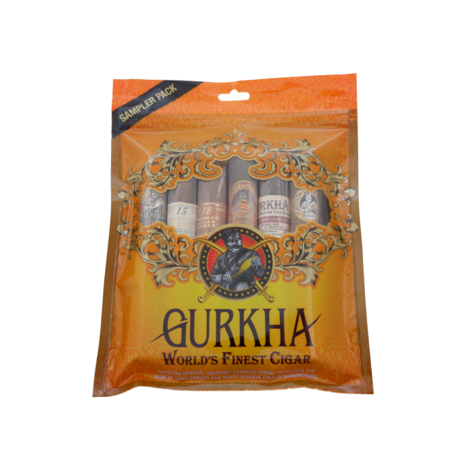 Gurkha 6 Cigars Sampler