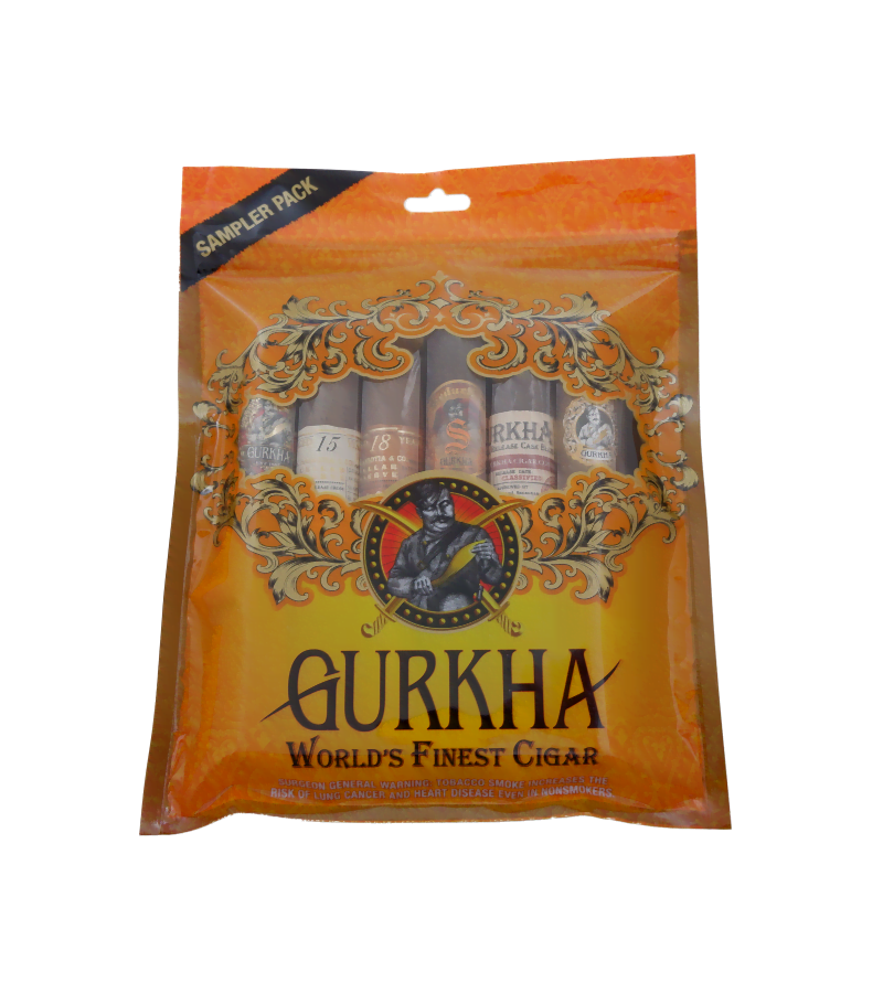 Gurkha 6 Cigars Sampler