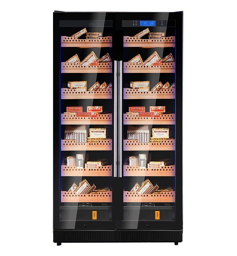 Large Electronic Cabinet Cigar Humidor