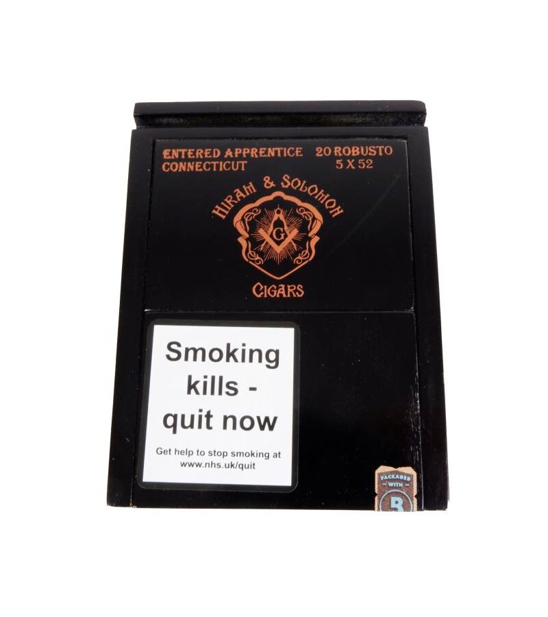 Hiram and Solomon Entered Apprentice Robusto Single Cigar