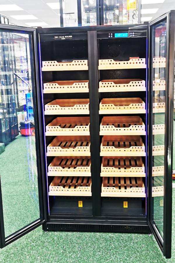 Large Electronic Cabinet Cigar Humidor