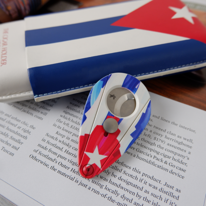 Xikar Cuban Flag Cigar Cutter