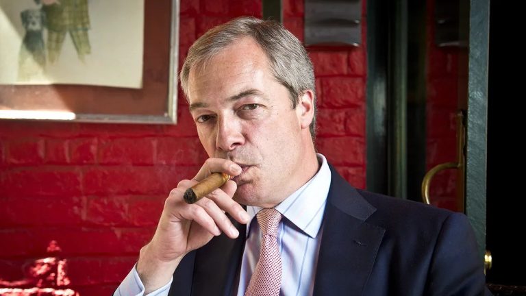 Farage GB News cigars