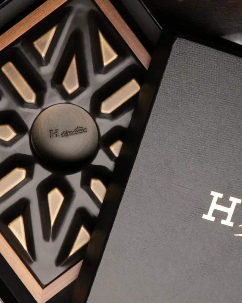 H Signature Lucero Vintage Walnut X Cigar Ashtray