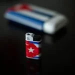 Palio Cuban Flag Lighter