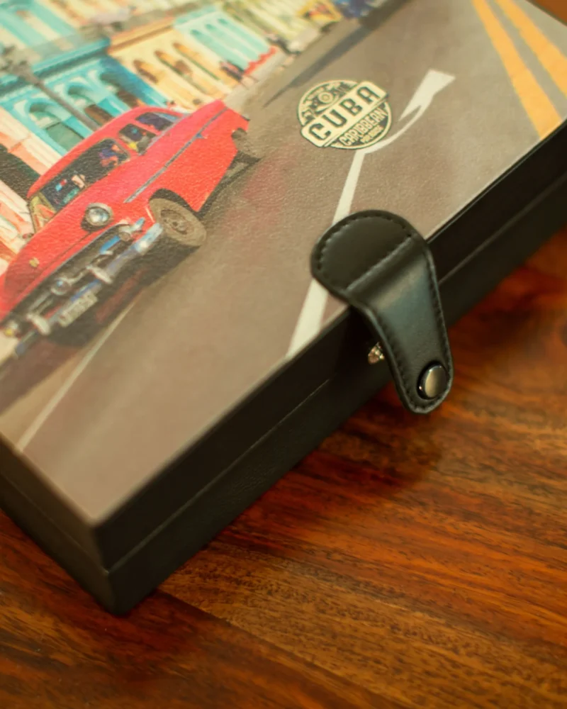 Humidor with Cuban design