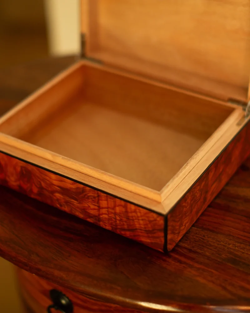 Humidor trabucuri cu control al umidității