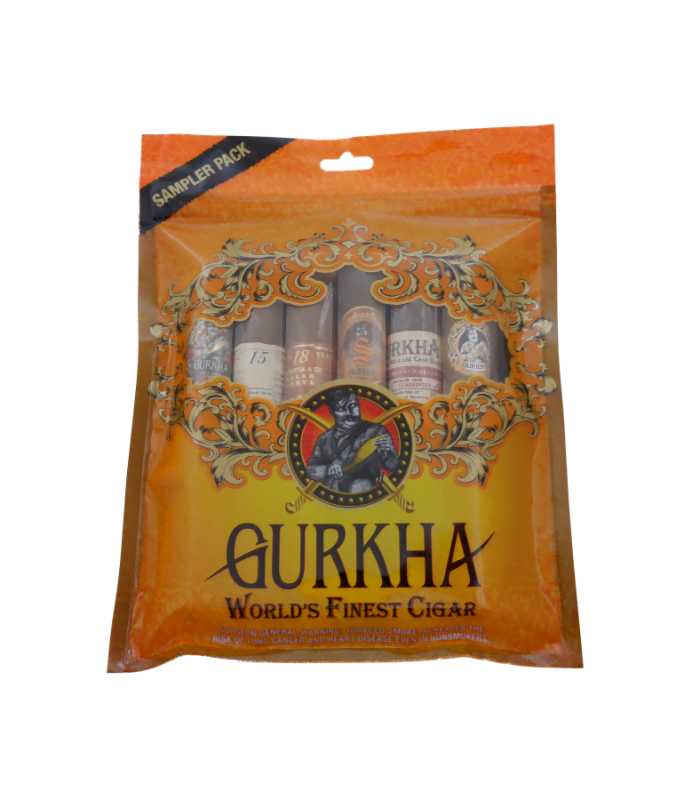 Gurkha 6 Cigars Sampler